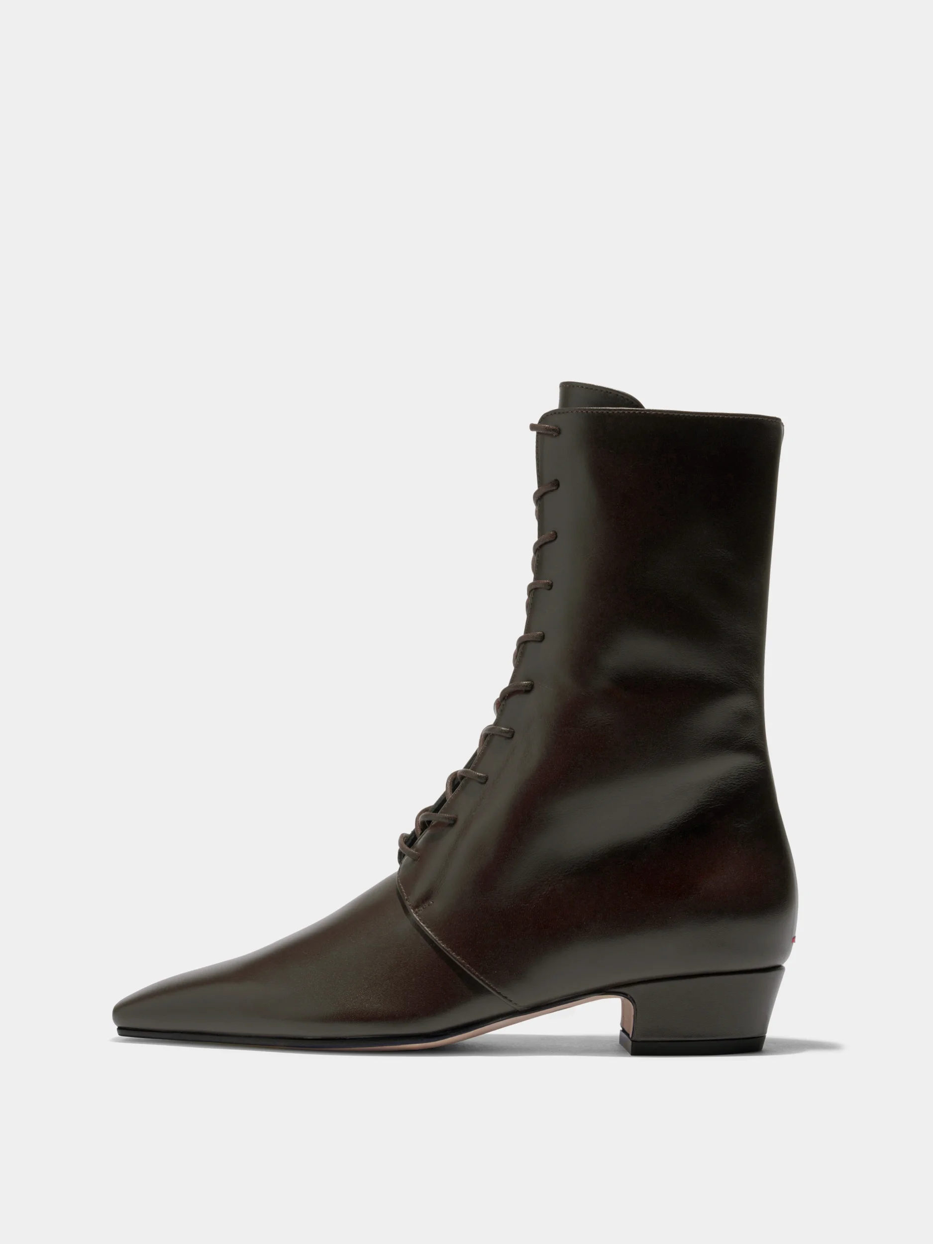 Elva Leather Ankle Boots - 1