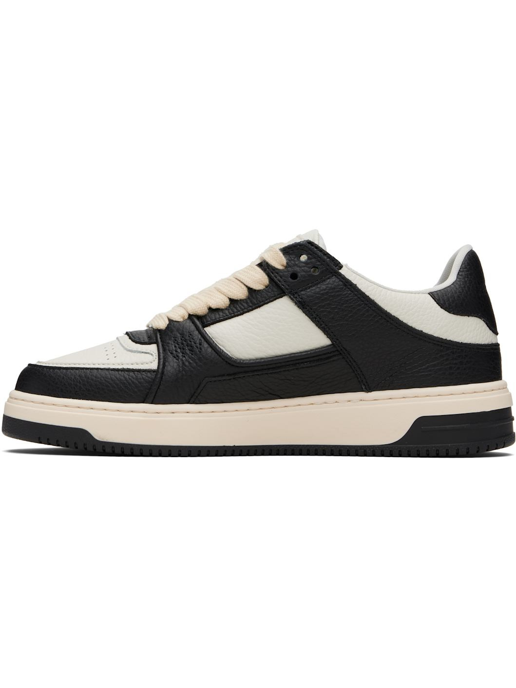 Black & Off-White Apex Sneakers - 3