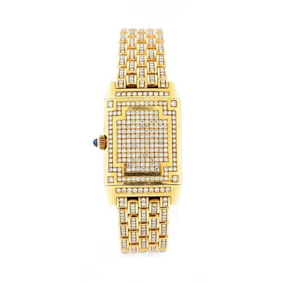 Pre-owned Jaeger LeCoultre Reverso Hand Wind Diamond Ladies Watch 267.1.86 - 2
