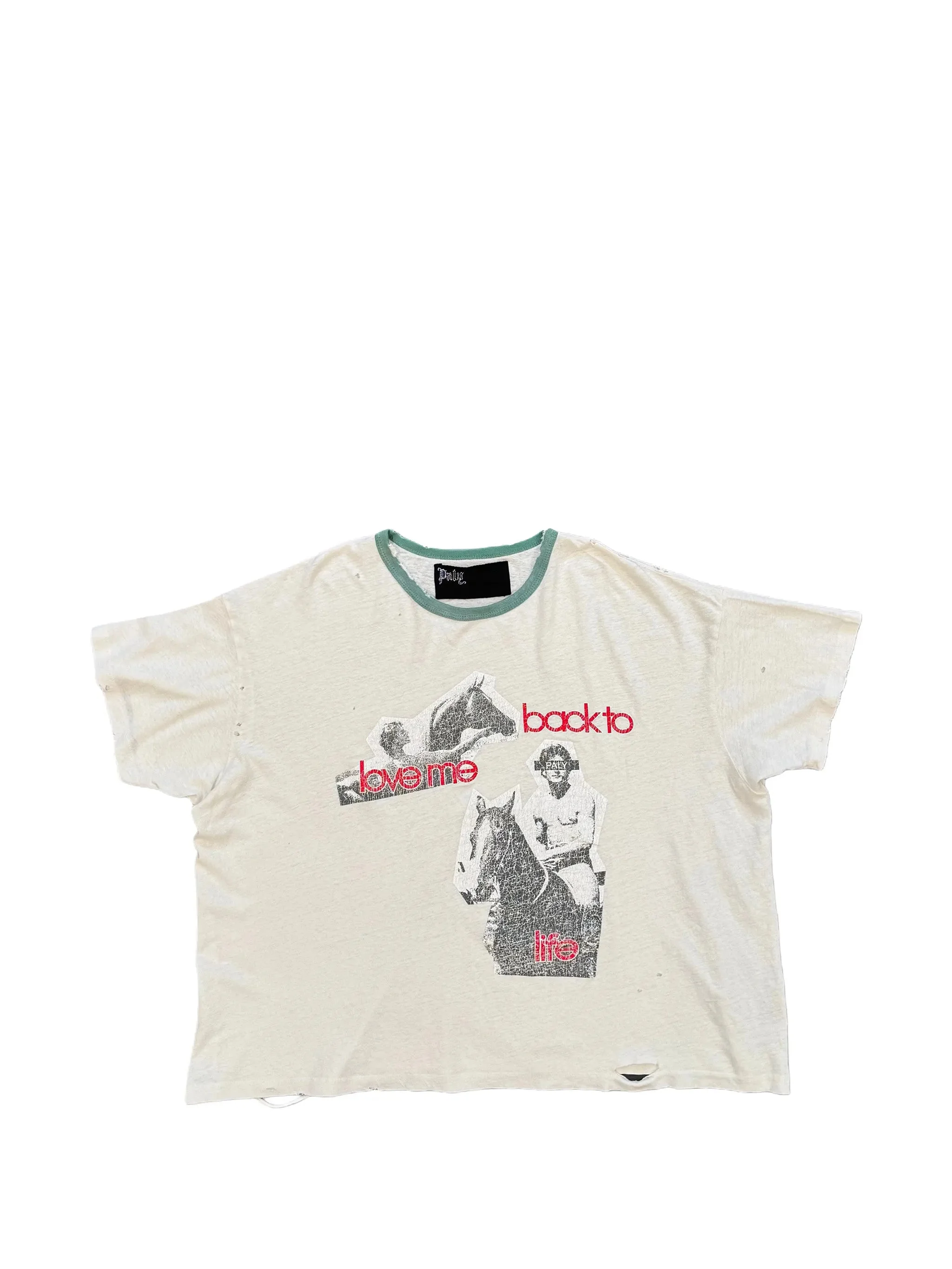 Paly Hollywood Back To Life Ringer Graphic-print T-shirt - 1