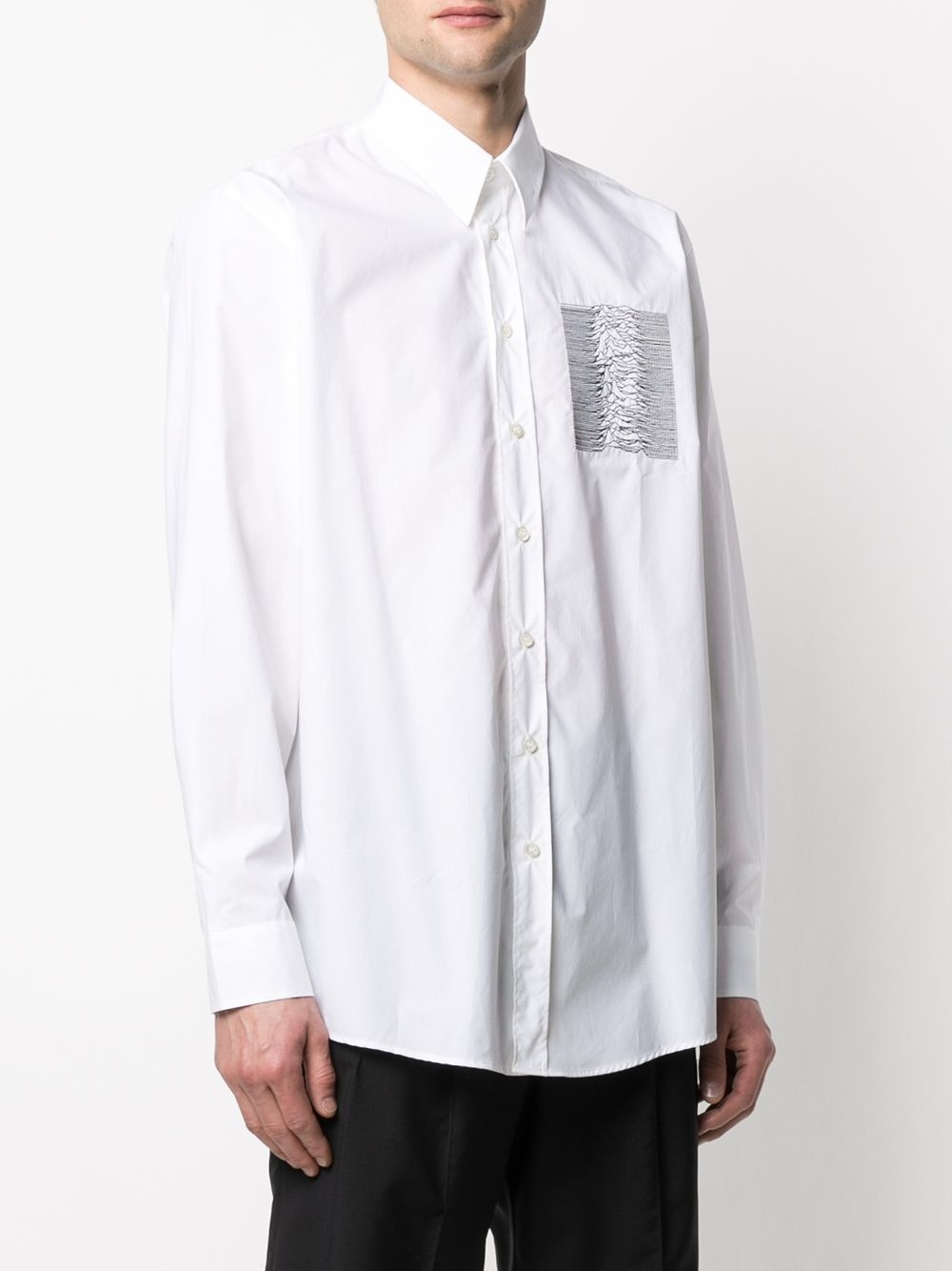 Joy Division embroidered shirt - 3