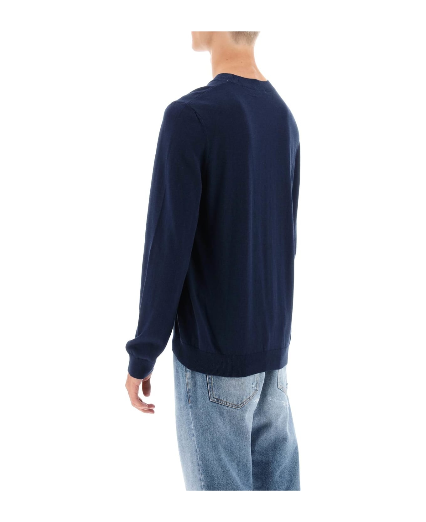 Alols Cotton Crew-neck Sweater - 3