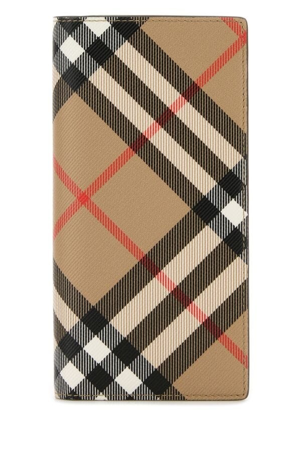 Burberry Man Printed Canvas Wallet - 1