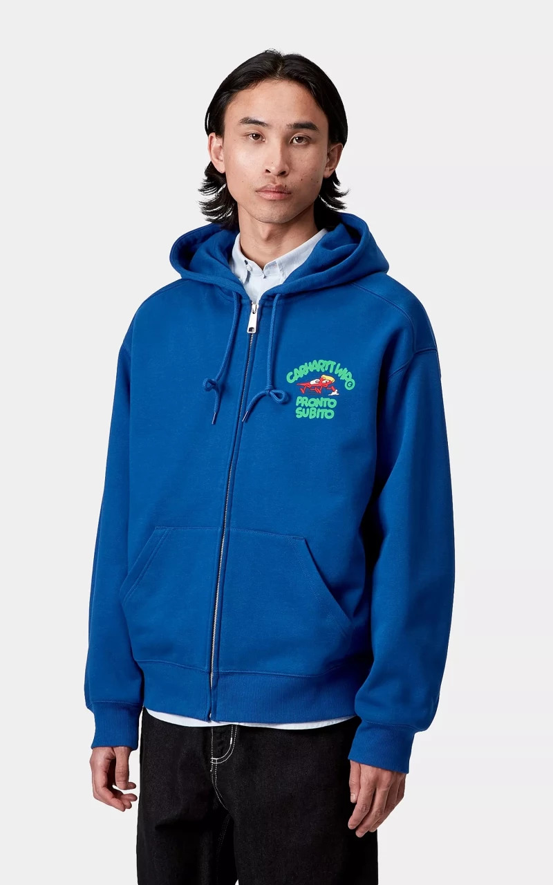 HOODED PRONTO SWEAT JACKET WOLFSBANE - 5