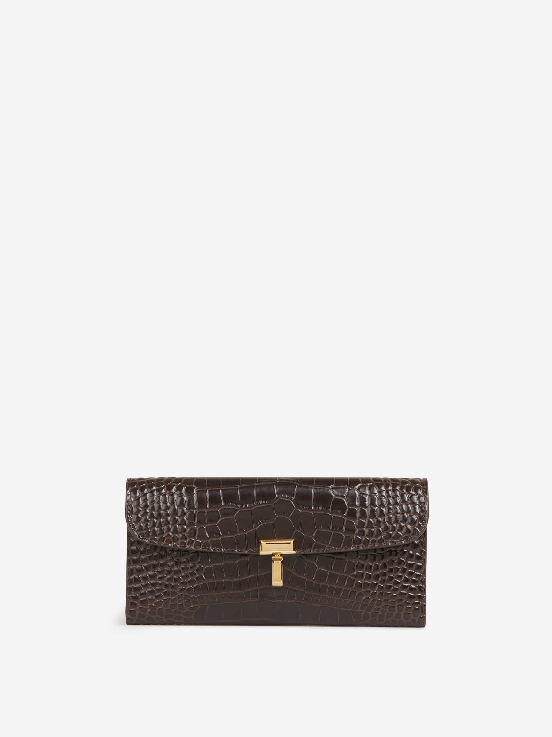 T-LOCK CROCODILE WALLET - 1
