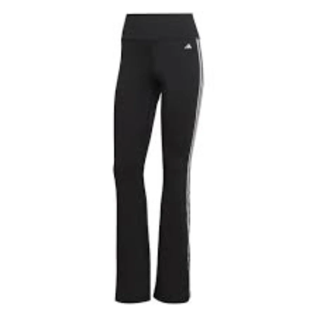 (WMNS) adidas Training Essentials Flared Leggings Asia Sizing 'Black' HL0002 - 1