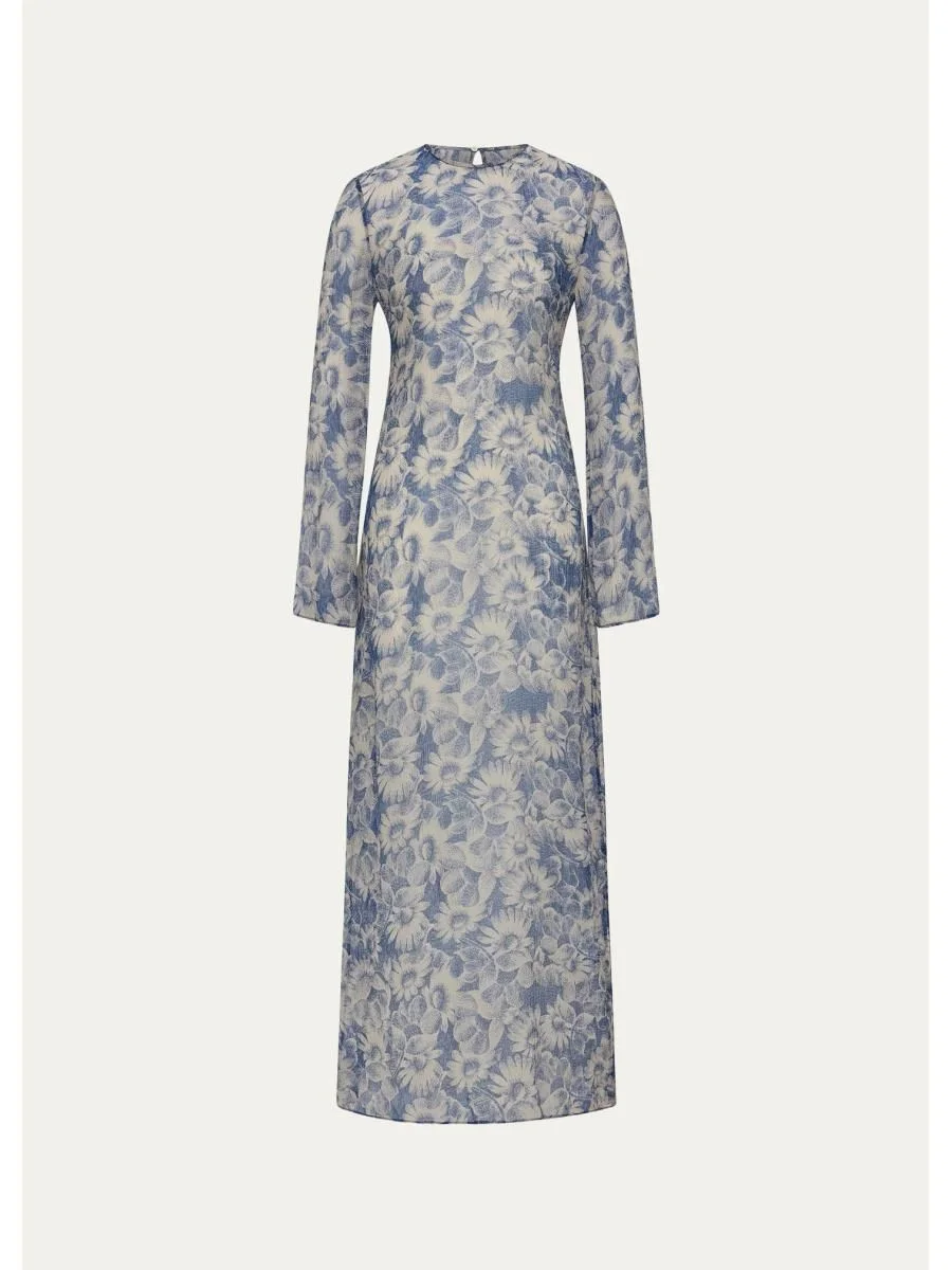 Lilia Floral Maxi Dress - 1