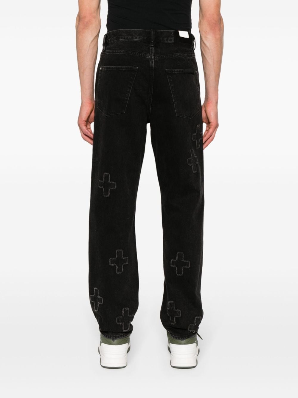 Anti K Kraftwork mid-rise straight-leg jeans - 4