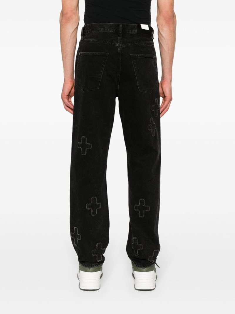Anti K Kraftwork mid-rise straight-leg jeans 4