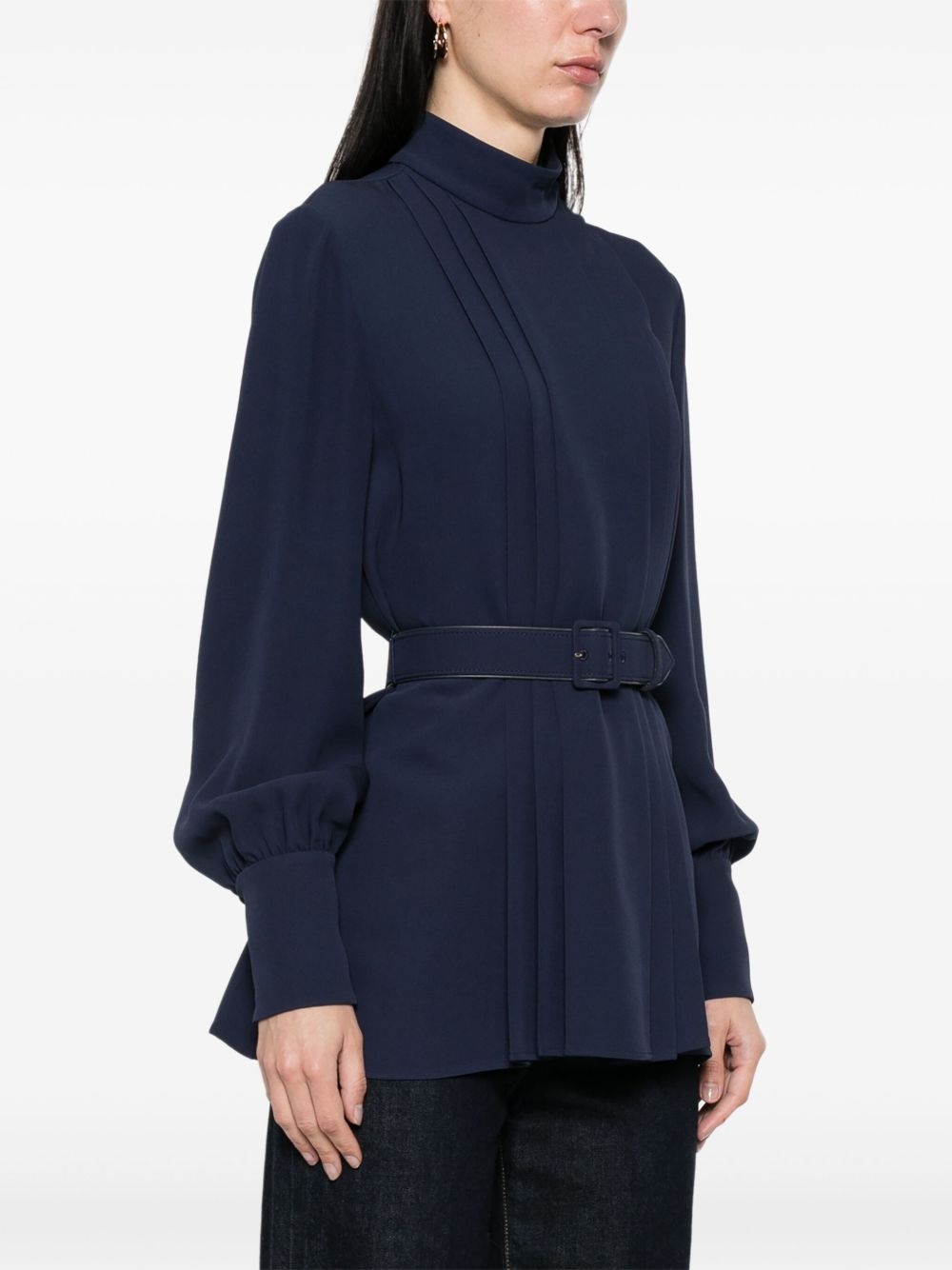 cady belted blouse - 3