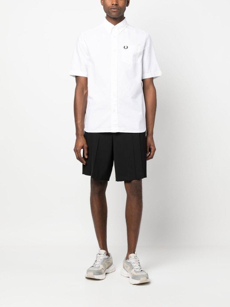 Fred Perry short-sleeve cotton shirt outlook