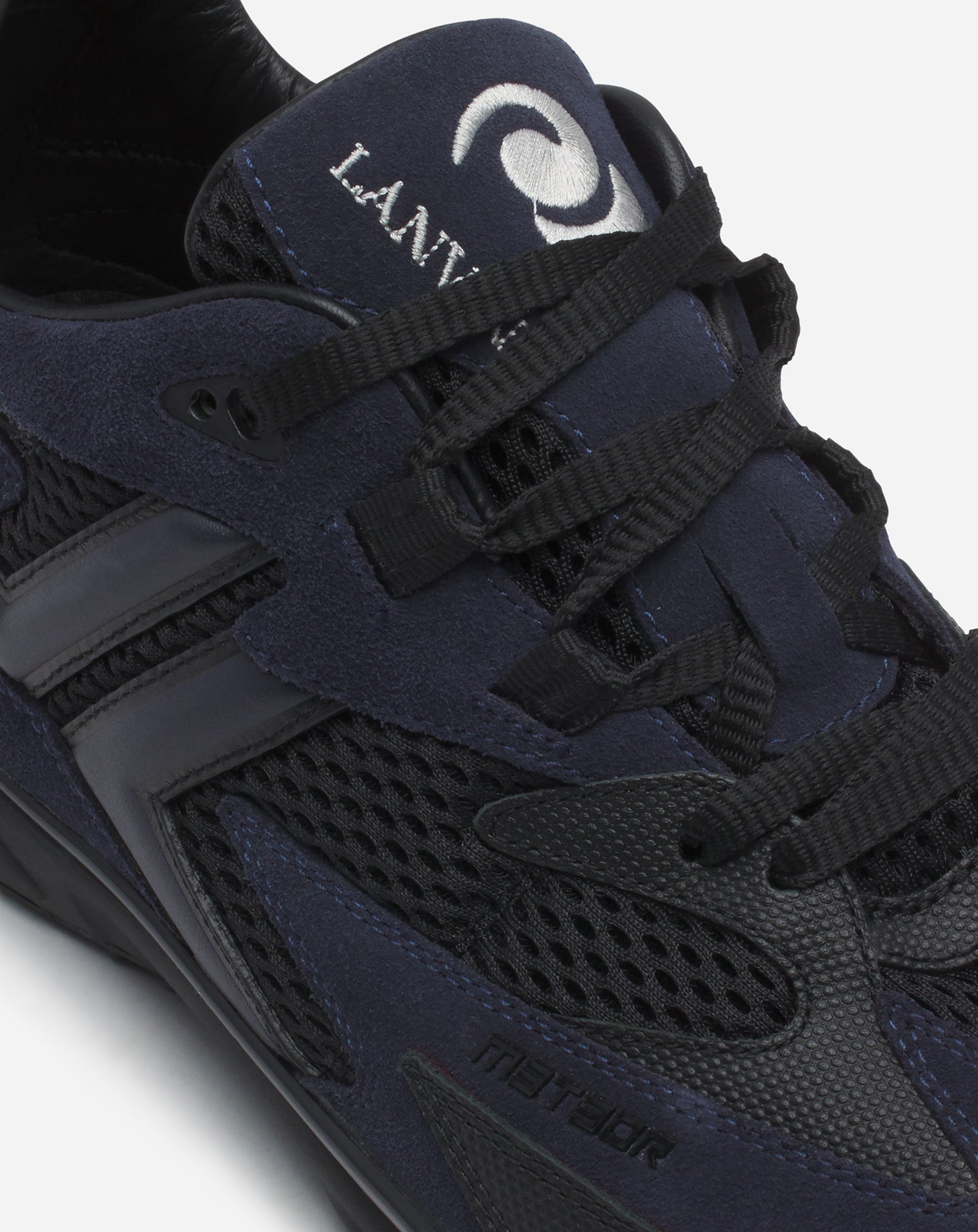 【関税込み】Lanvin ベージュ＆ブルー Meteor Runner スニーカー Lanvin Meteor Sneakers | Blue | FARFETCH ID