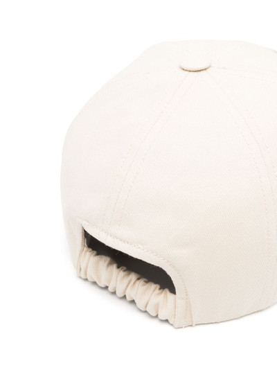 PATOU logo-patch cotton hat outlook