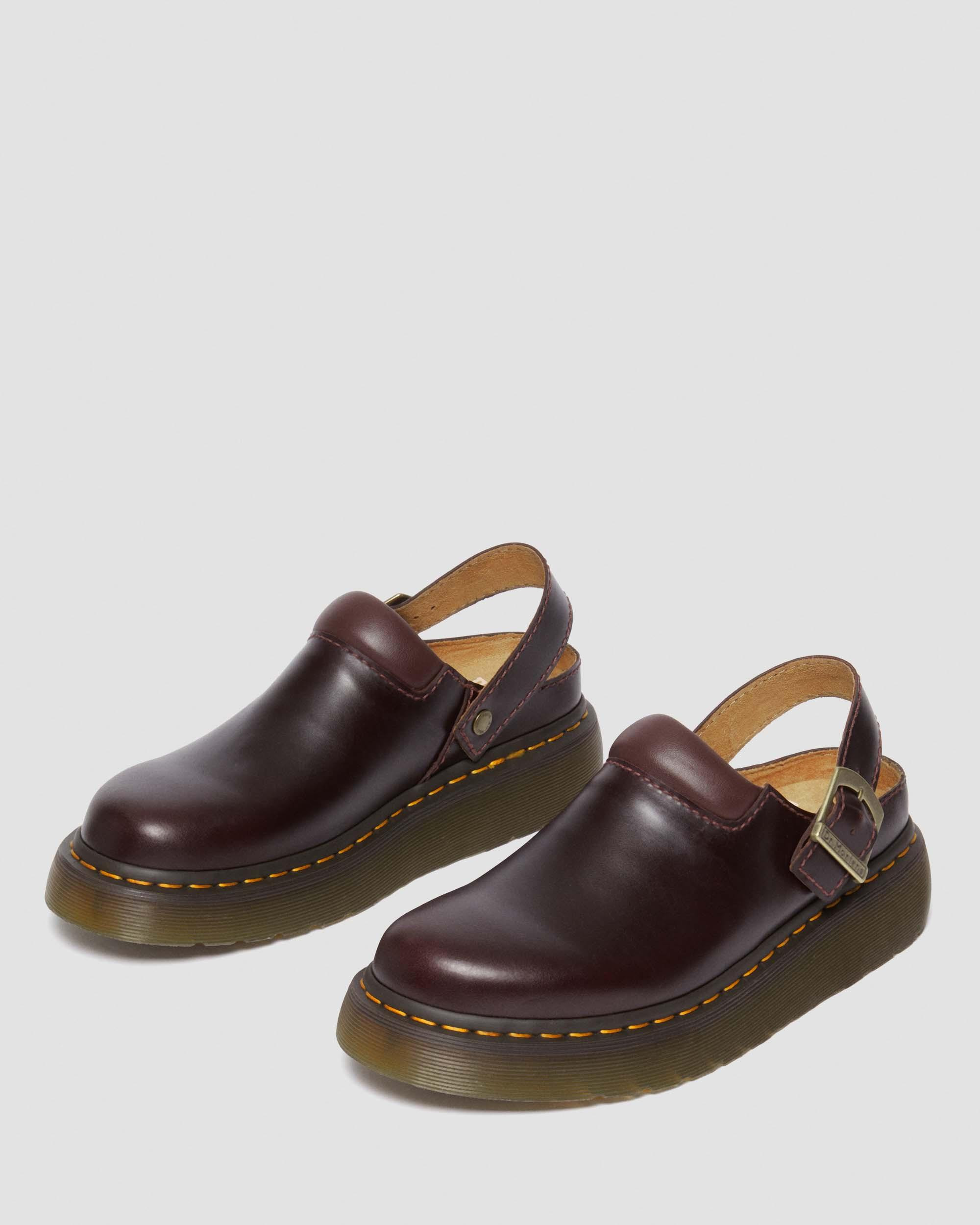 Laketen Atlas Leather Slingback Platform Mules - 3