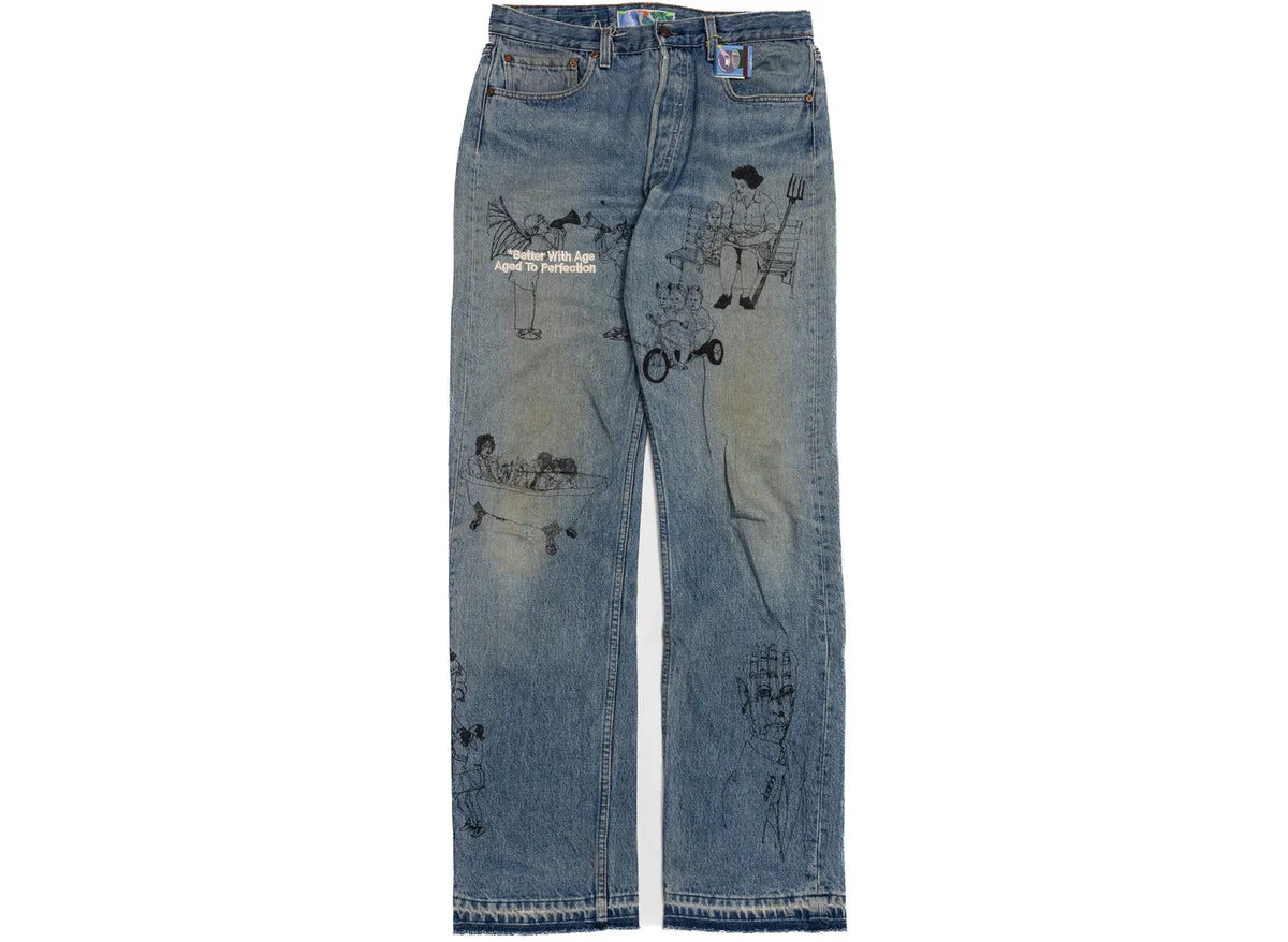 GENE DENIM PANTS (INDIGO) - 1