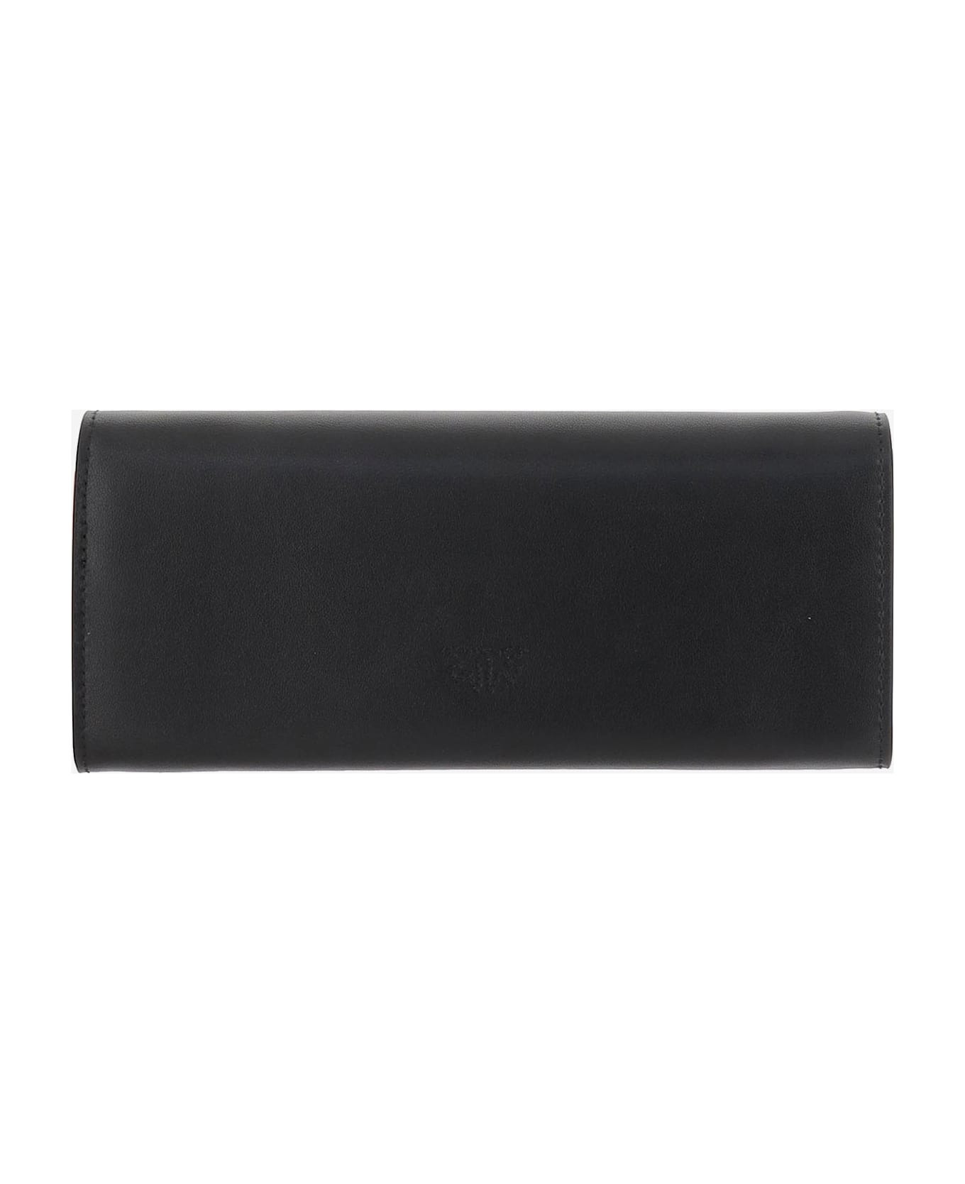 Black Leather Crossbody Bag - 2