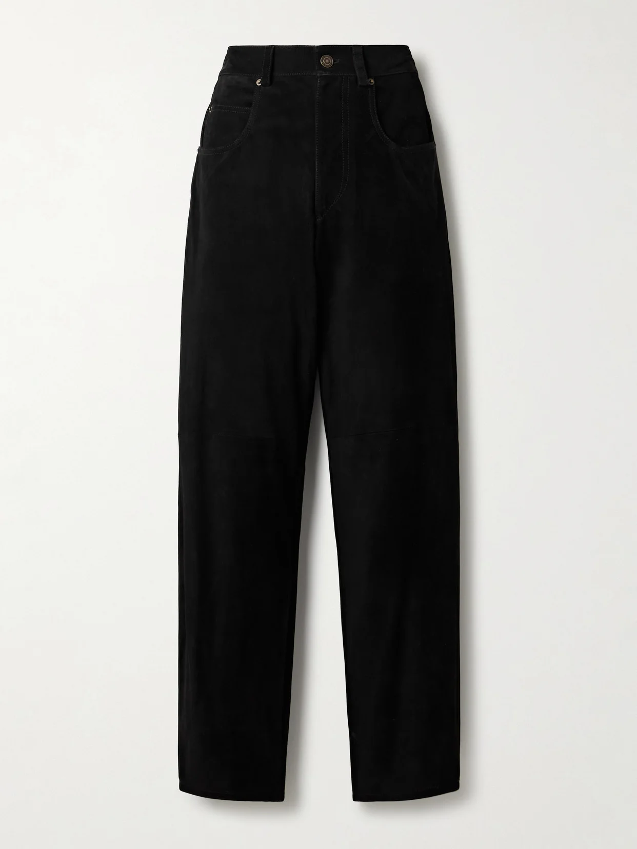 Darielle Suede Tapered Pants - 1