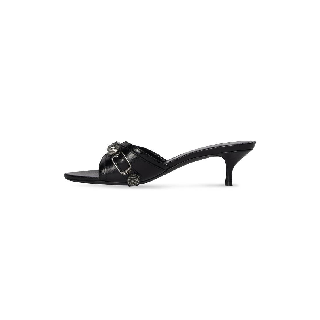 Women's Cagole 50mm Sandal in Black - 4