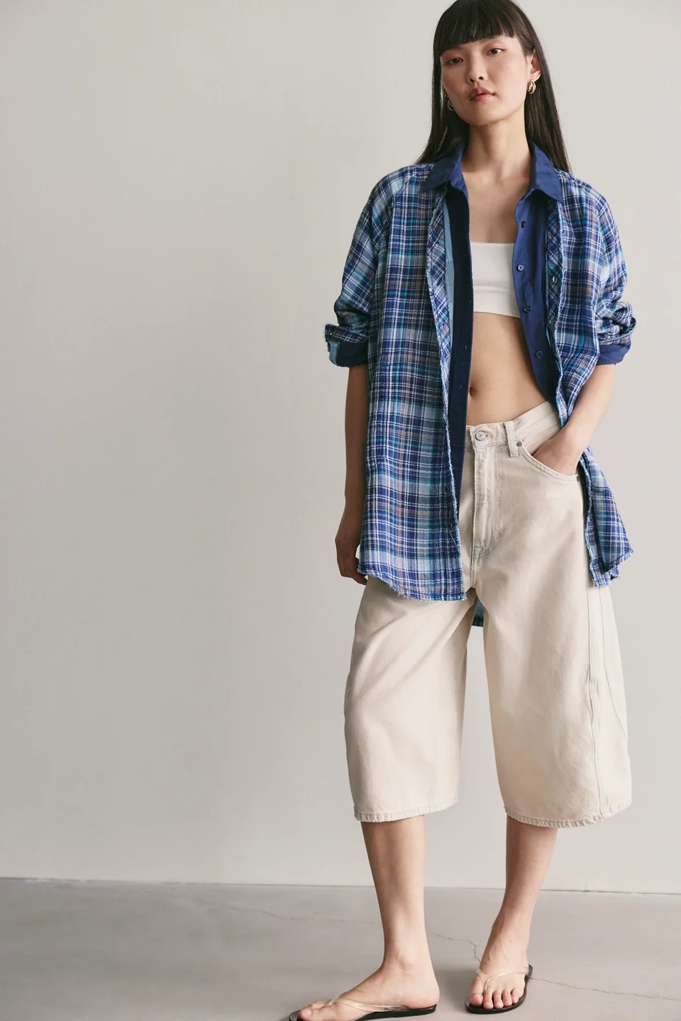 We The Free Summer Daydream Plaid Tunic - 1