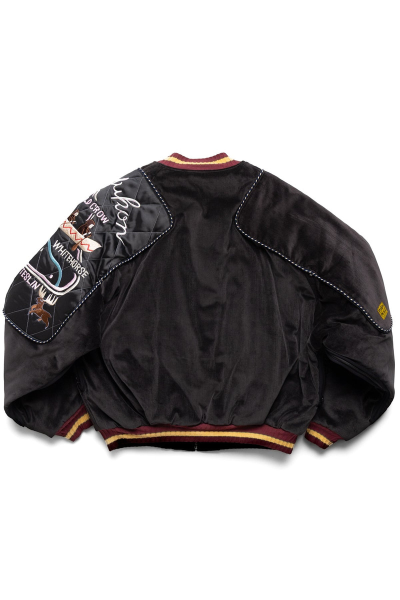 Kapital Velveteen SHAM BOMBER JKT (YUKON) outlook