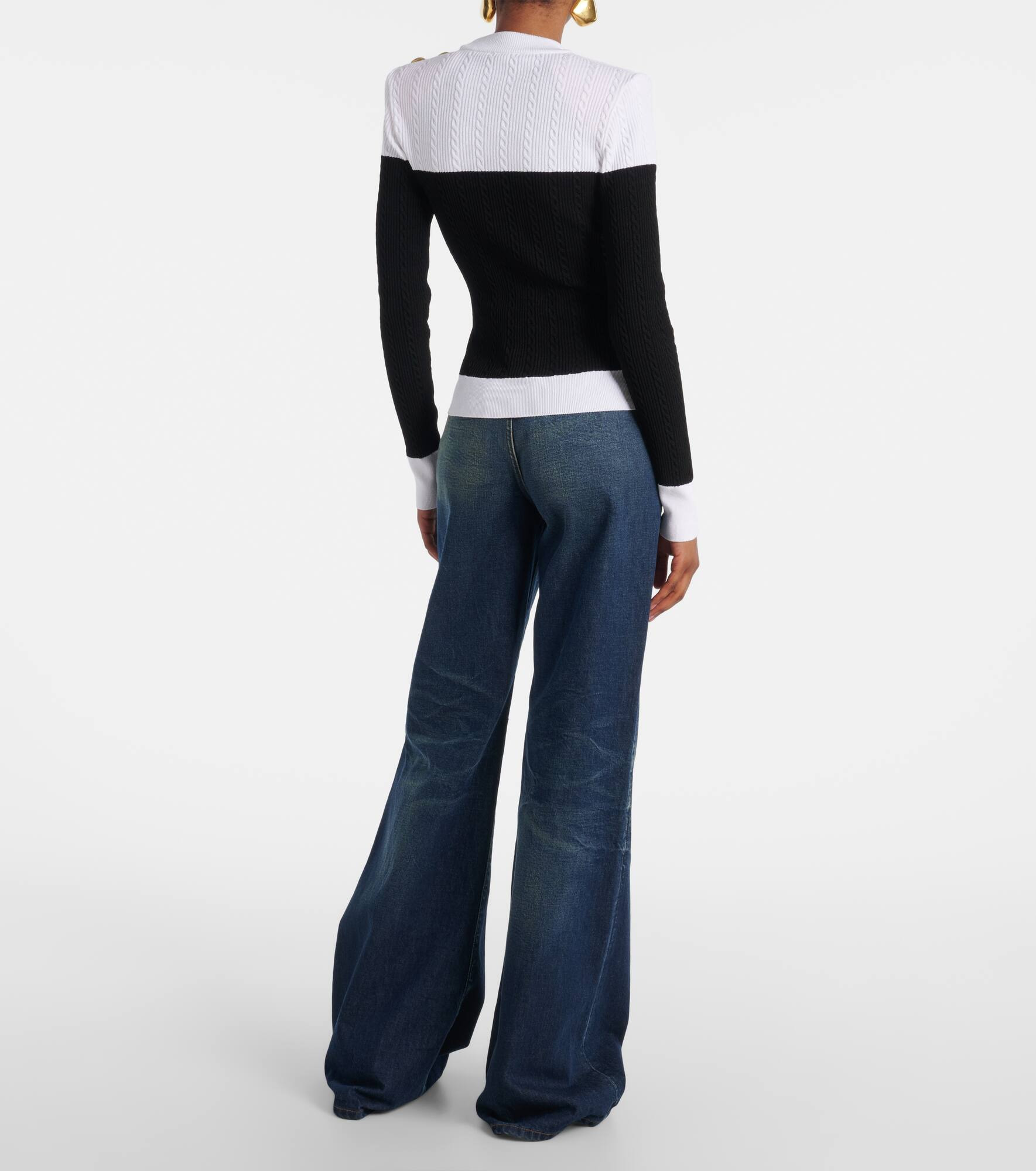 Cable-knit sweater - 3