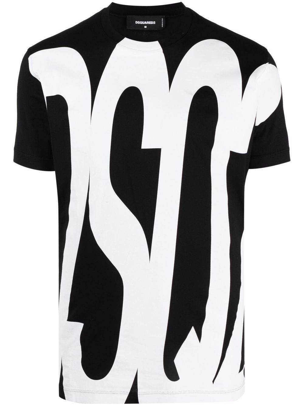 logo-print cotton T-shirt - 1