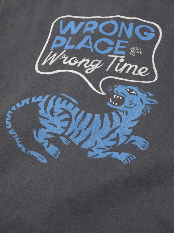 Roy Wrong Place T-Shirt Antraciter - 4