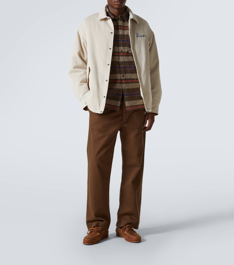 visvim Westwood Team wool and linen down jacket outlook