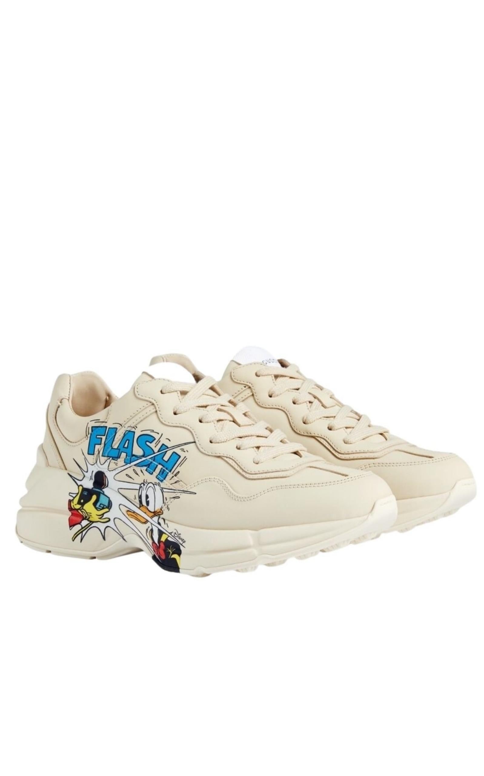 X Disney Donald Duck Rhyton Leather Sneaker - 2