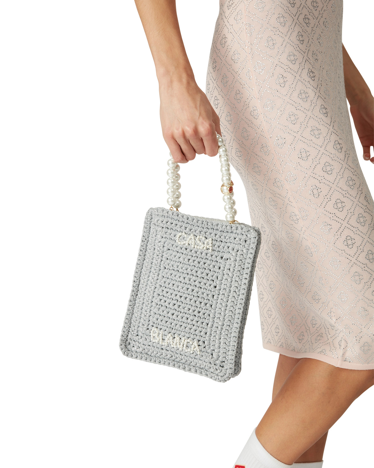 Pearl Mini Crochet Bag | Casablanca Paris - 4