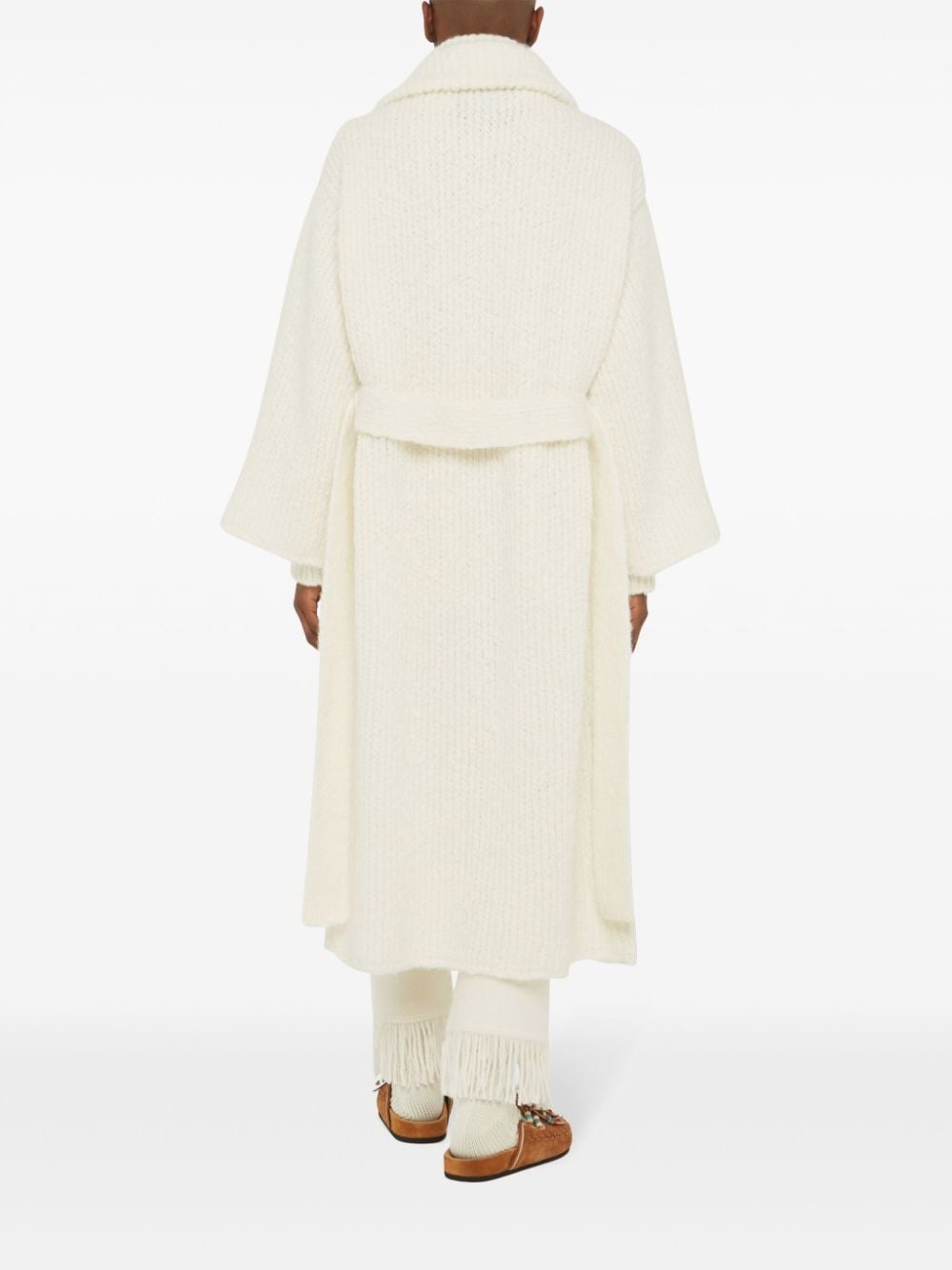 knitted robe coat - 5