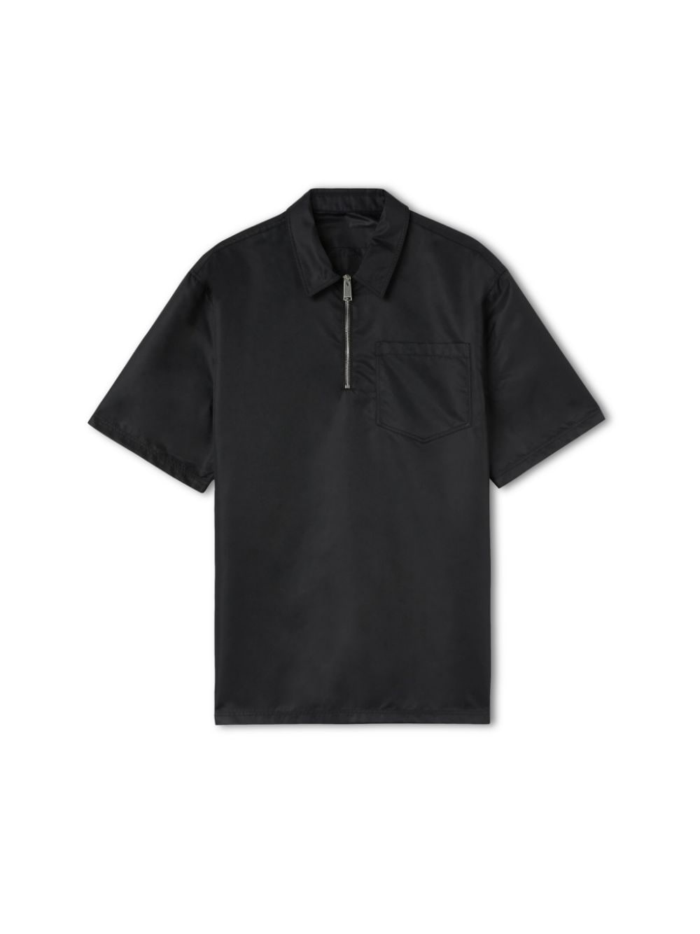 EX-RAY NYLON SS ZIP UP SHIRT - 1