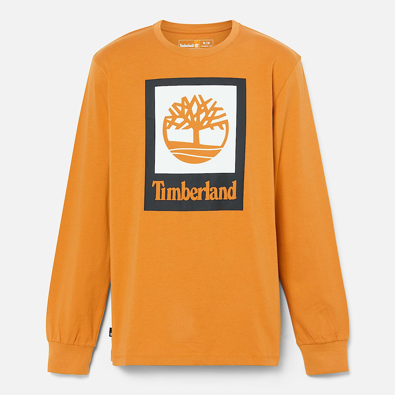 Men's Stack Logo Colored Long Sleeve Tee - 1