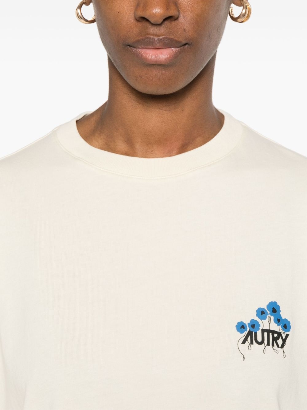 logo-print T-shirt - 5