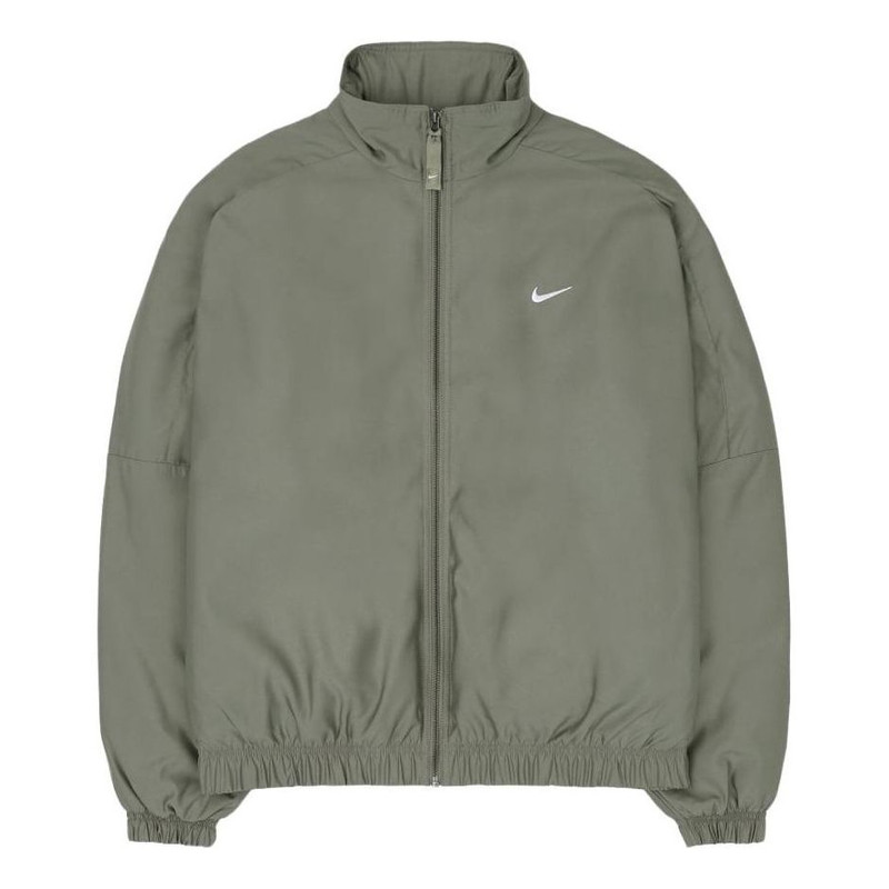 Nike NRG Satin Bomber Jacket 'Army' DN1266-320 - 1