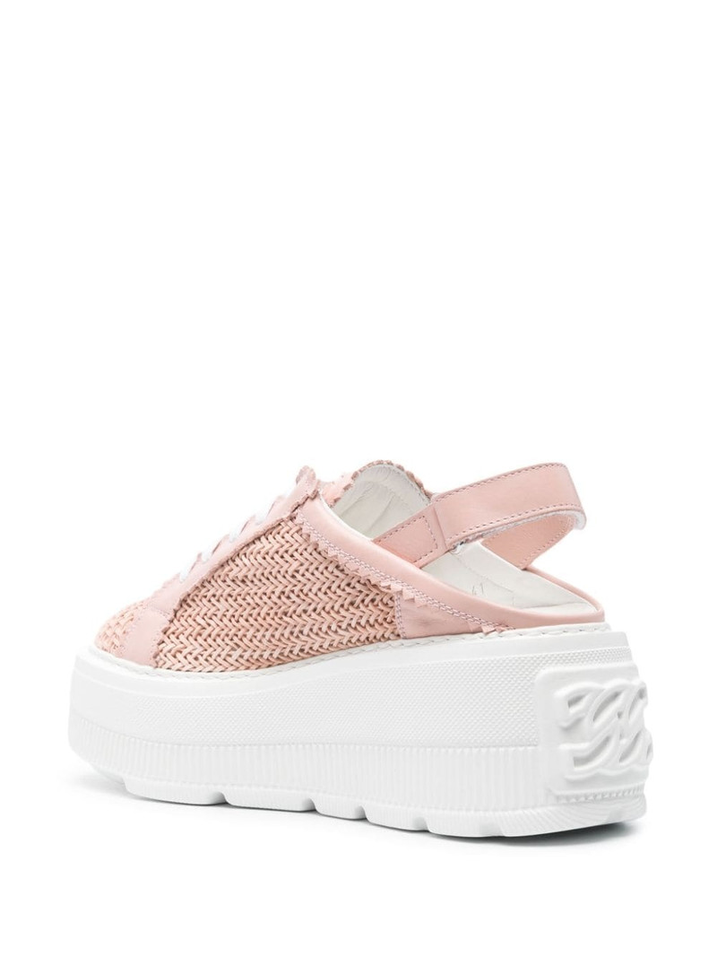 Hanoi slingback leather sneakers 3