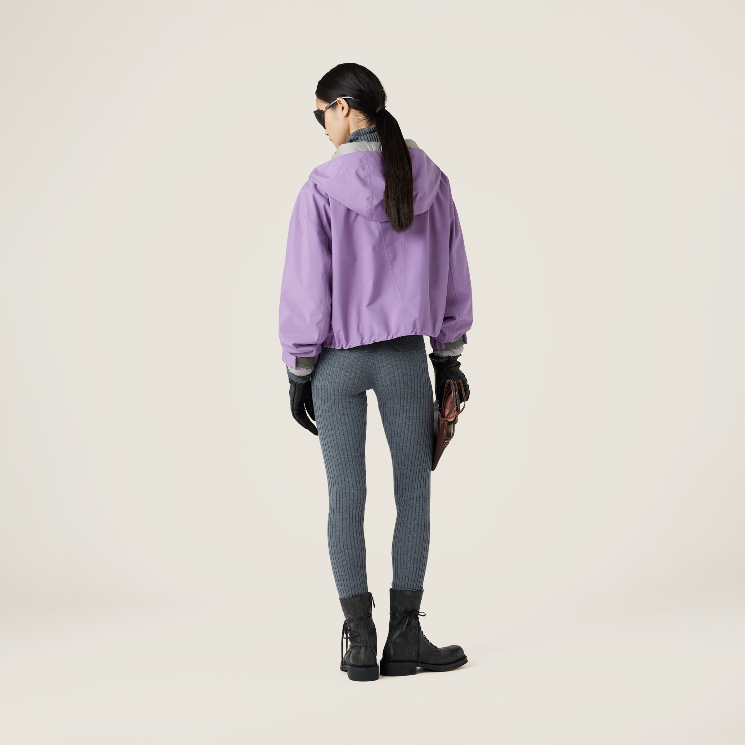 Ribbed wool trousers - 3