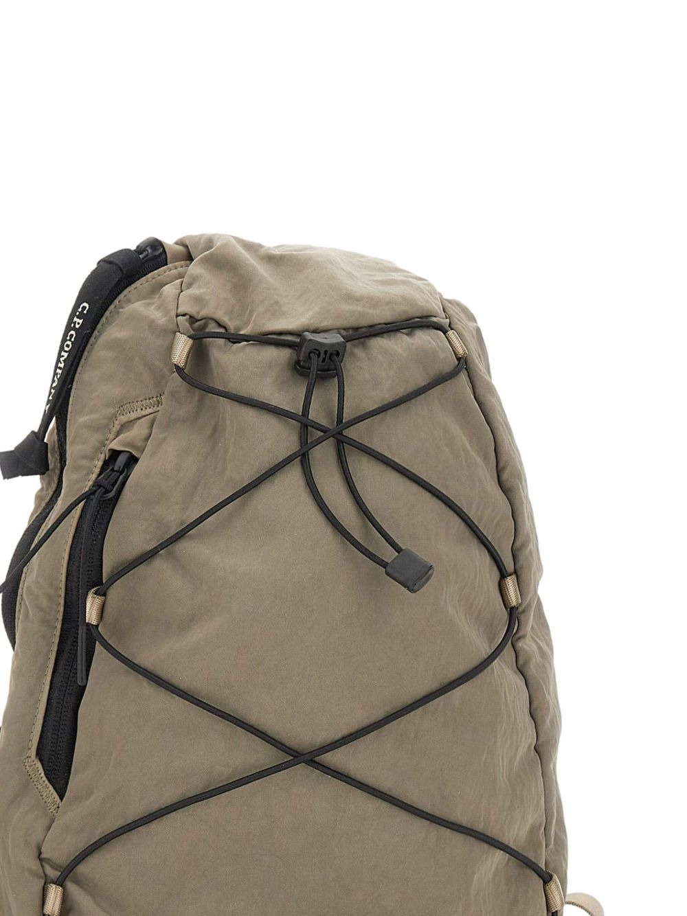 lens-pocket drawstring backpack - 3