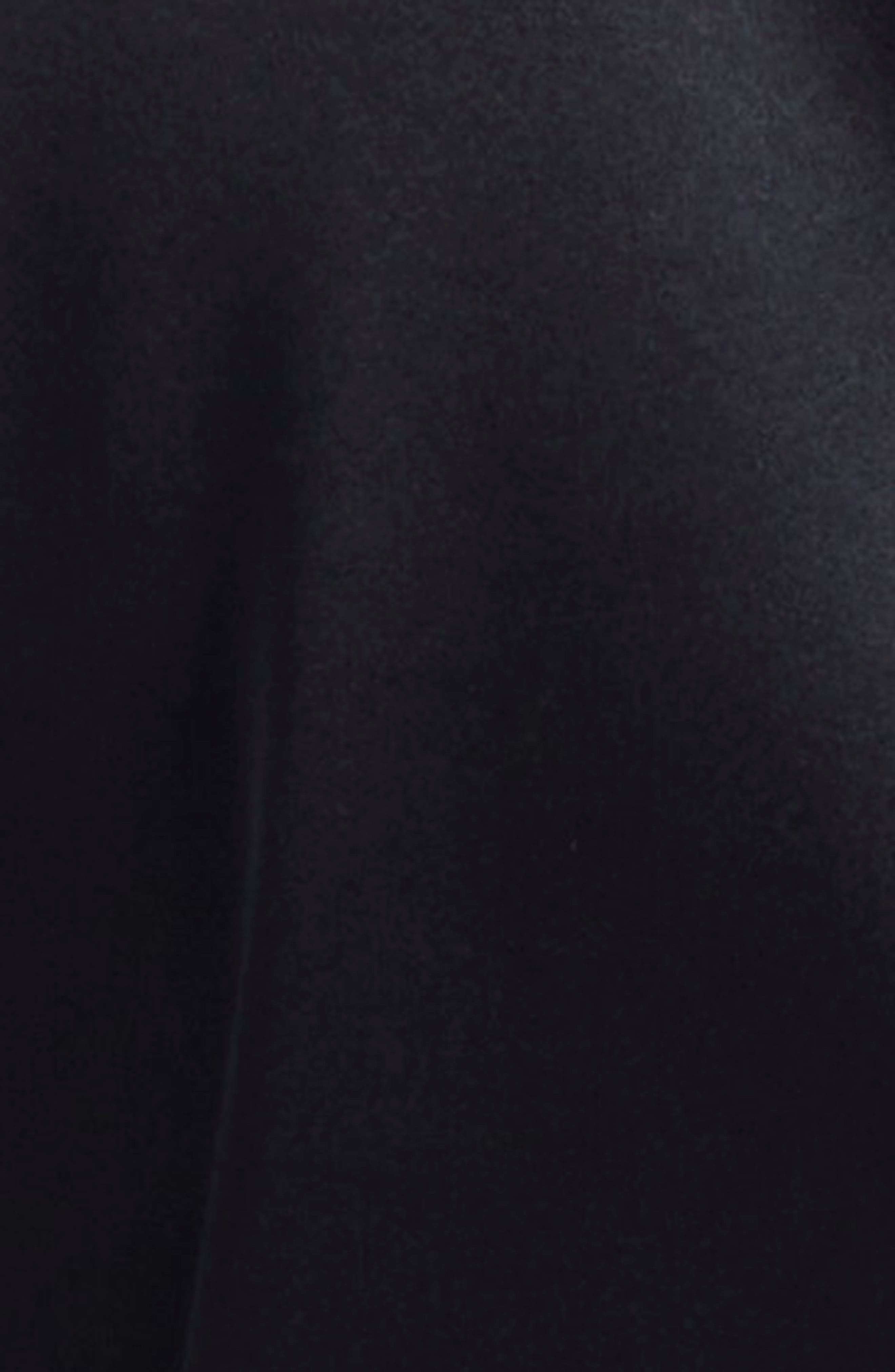 Emporio Armani Satin Stretch Silk T-Shirt in Black at Nordstrom - 7