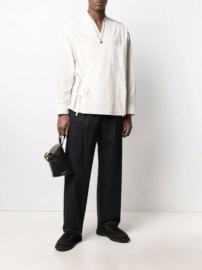 Ambush box-pleat loose-fit trousers outlook