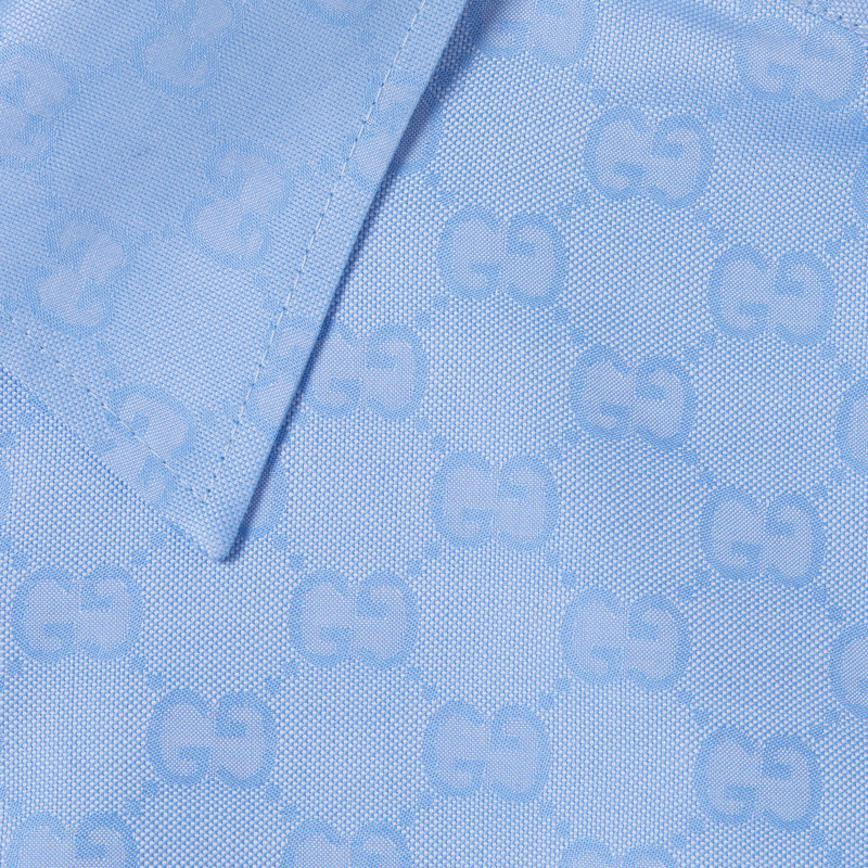 GG Oxford cotton shirt with embroidery 6