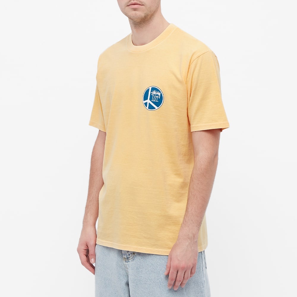 Stussy Peace Dot Pigment Dyed Tee - 3