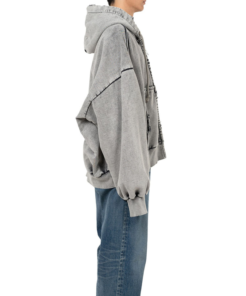 Amateur Sewn Like Zip-up Hoodie 12