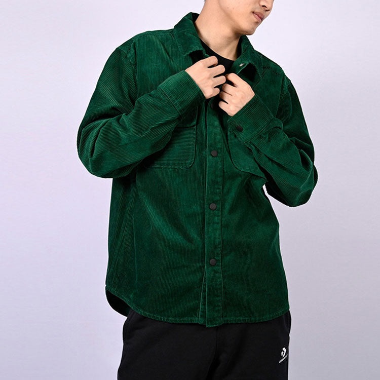 Converse Overhead shirt Jacket Green 10019954-A03 - 4