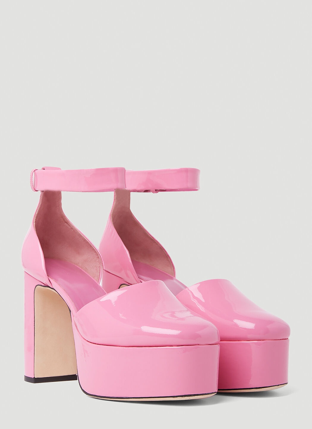 Barb Lipstick Platform Heels - 2