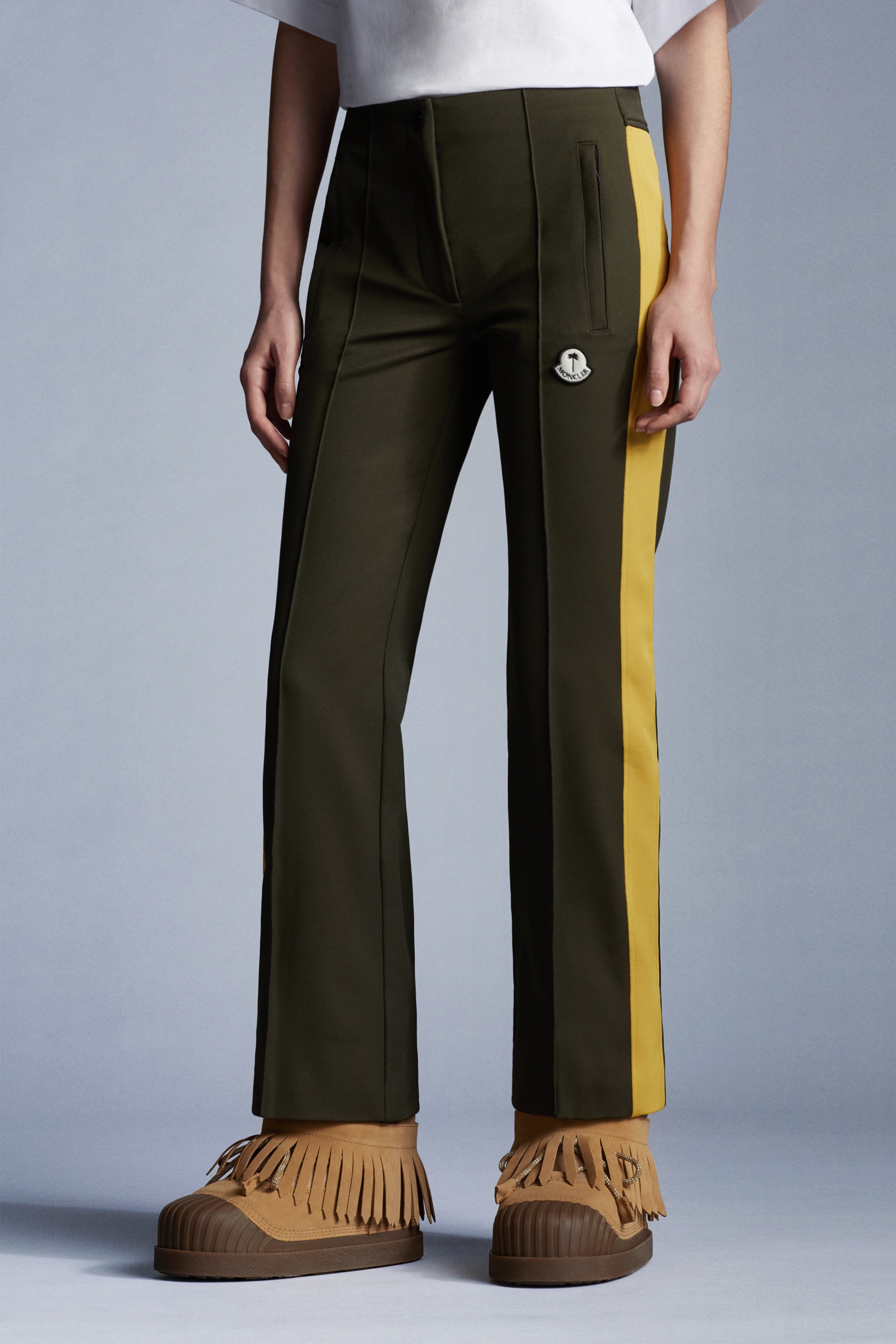 Flared Gabardine Pants - 3