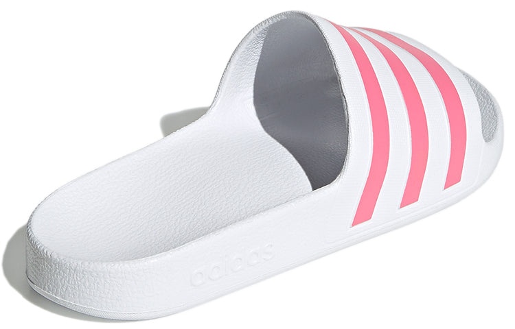 (WMNS) adidas Adilette Aqua Slide 'White Rose Tone' GZ5237 - 4
