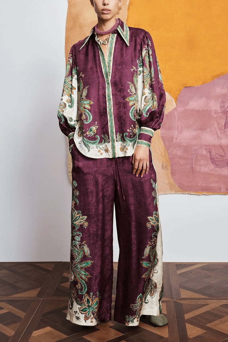 ALÉMAIS Ruthie Shirt in Multi outlook
