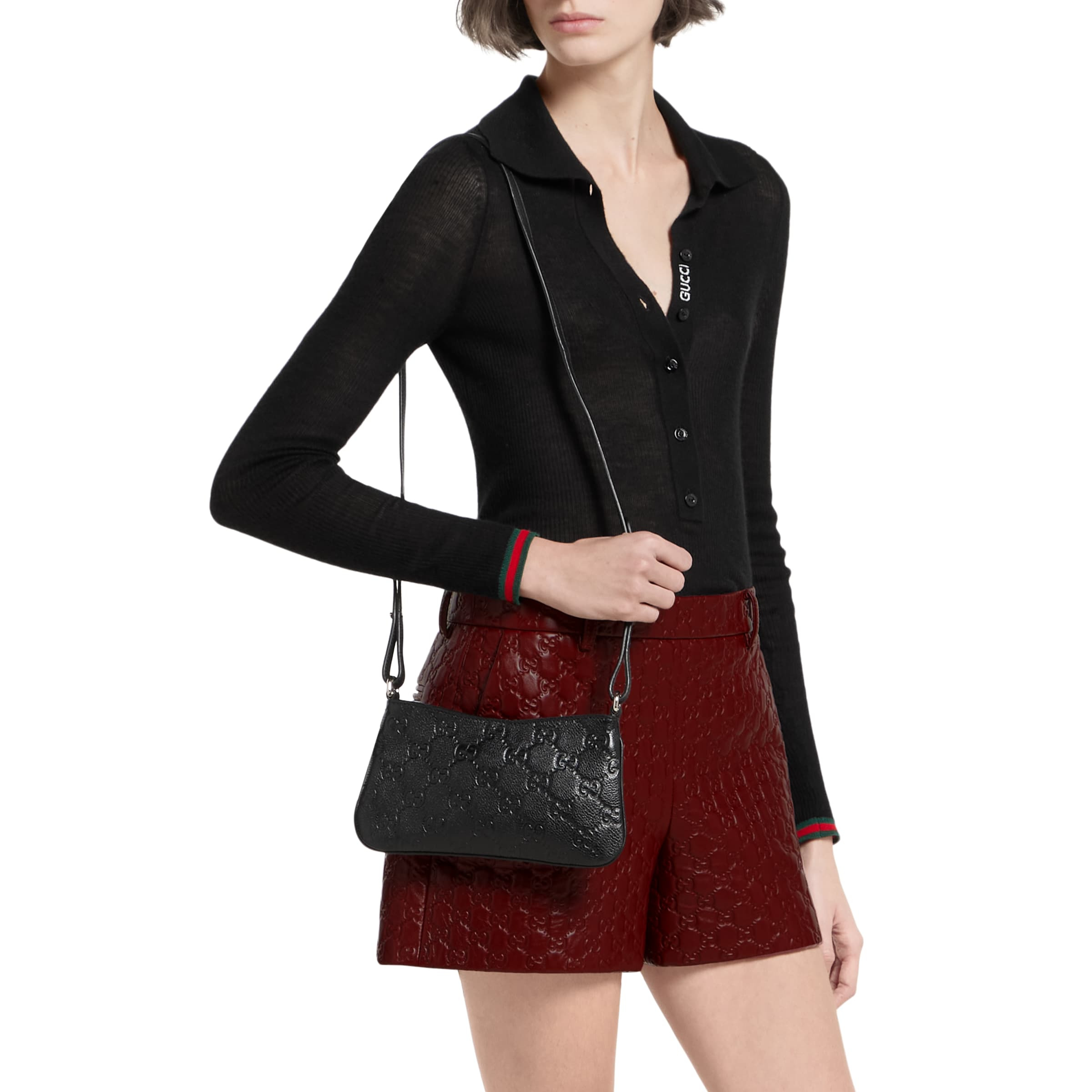 GG Emblem super mini bag - 5