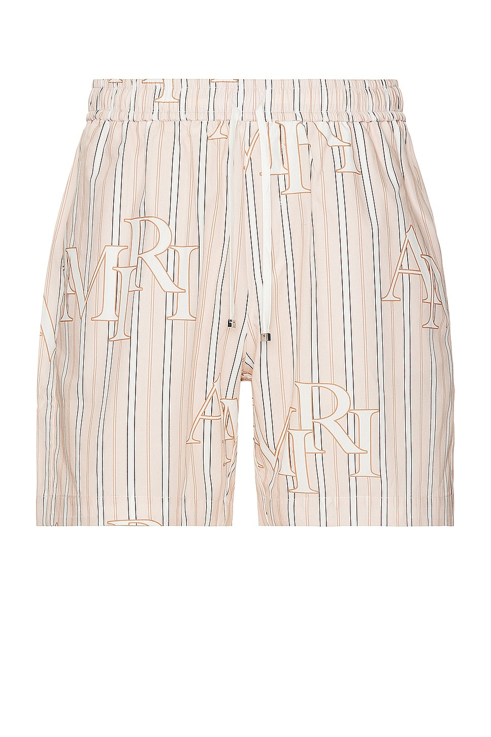 Stripe Staggered Poplin Short - 1